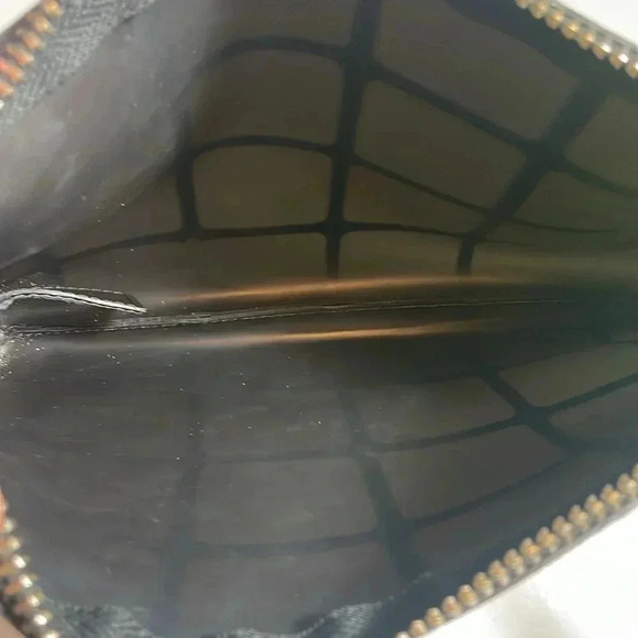 GUM Gianni Chiarini Design black grid wristlet - Picture 4 of 5